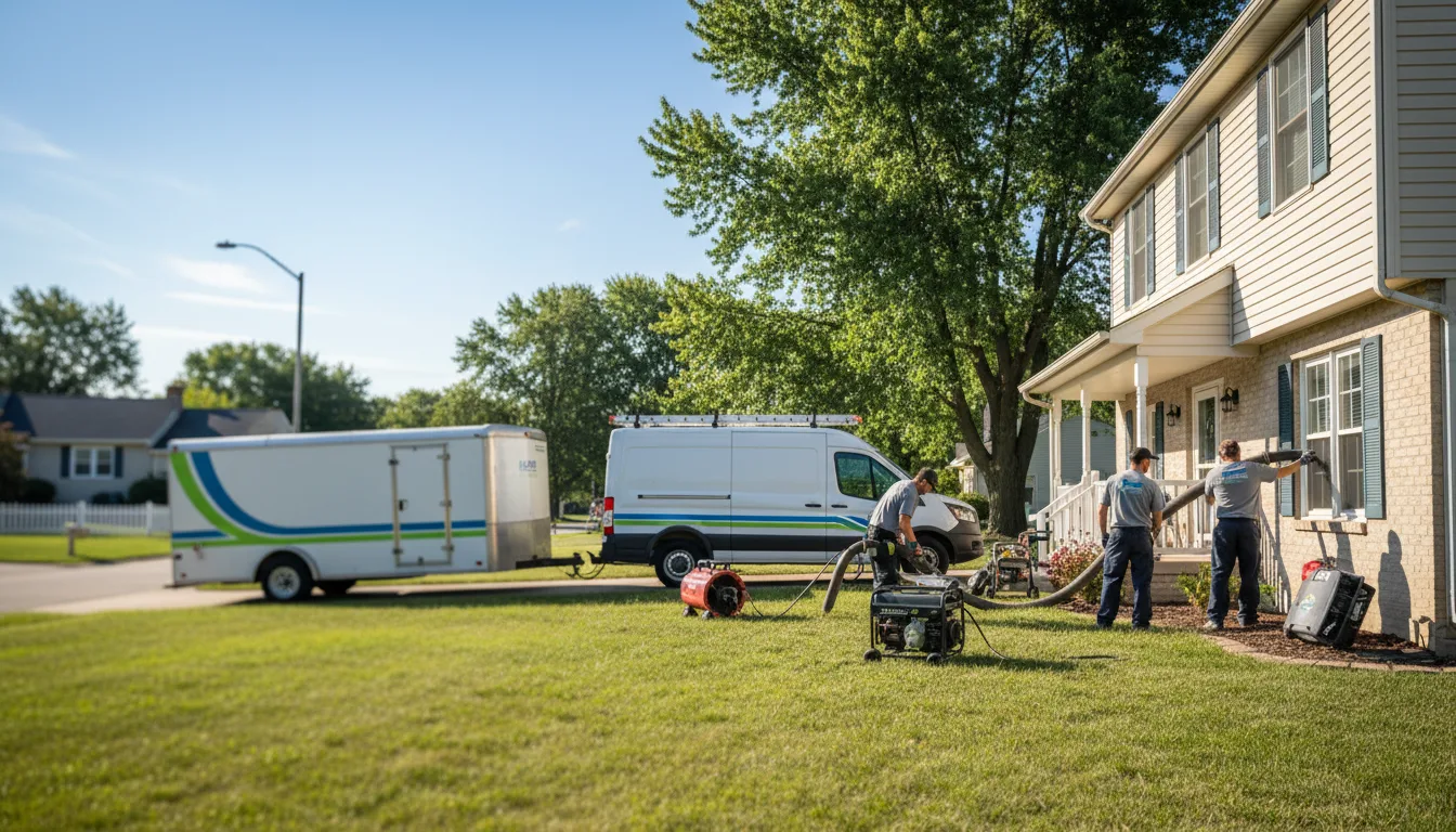 Flooded Basement Restoration And Cleanup With Repair in Fort Peck, MT near me